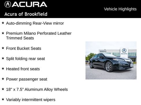 Used 2016 Acura TLX V6 w/ Technology Package image 16