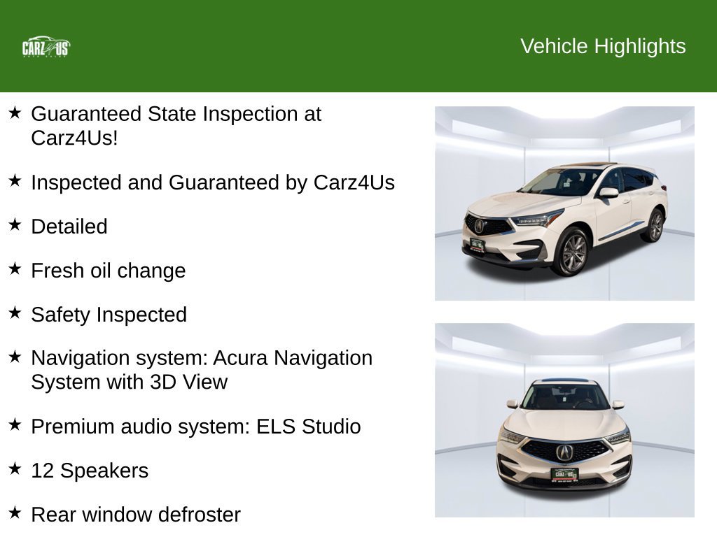 Used 2021 Acura RDX w/ Technology Package AWD/4WD image 39