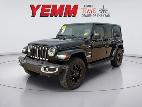 Used 2021 Jeep Wrangler Unlimited Sahara AWD/4WD image 7