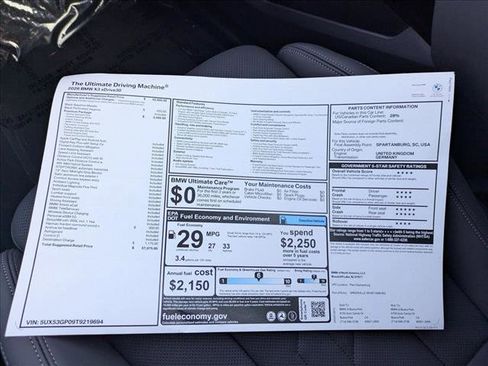 New 2026 BMW X3 xDrive30 w/ Convenience Package image 18