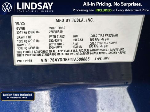 Used 2026 Tesla Model Y AWD image 26