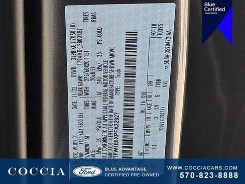 Certified 2023 Ford F150 Lariat w/ Equipment Group 502A High image 26