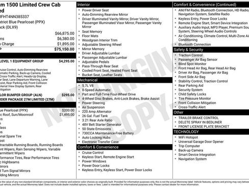 Used 2022 RAM 1500 Limited AWD/4WD image 32
