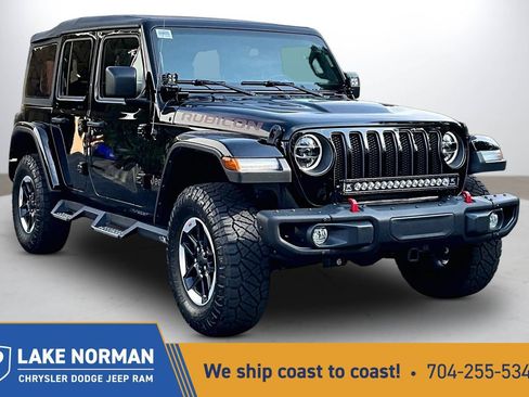 Used 2022 Jeep Wrangler Unlimited Rubicon w/ Steel Bumper Group AWD/4WD image 1