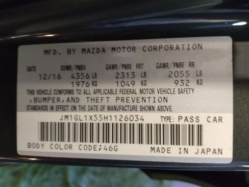 Used 2017 MAZDA MAZDA6 Grand Touring image 33
