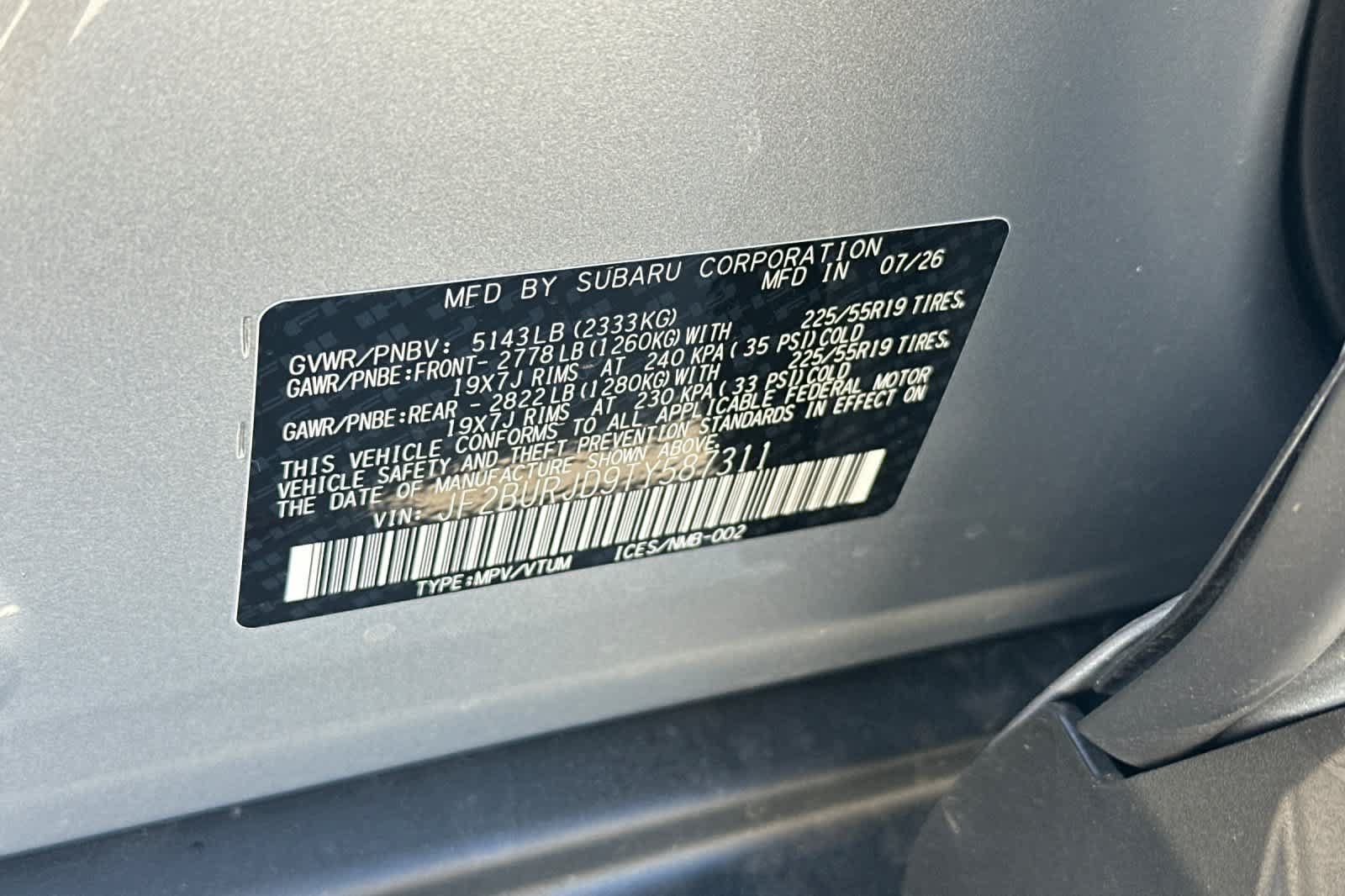 New 2026 Subaru Outback Touring XT AWD/4WD image 34