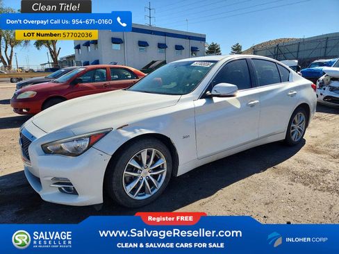Used 2017 INFINITI Q50 3.0t Premium w/ 3.0T Premium Plus Package AWD/4WD image 1