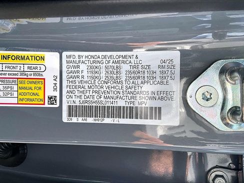 Used 2025 Honda CR-V Sport image 16