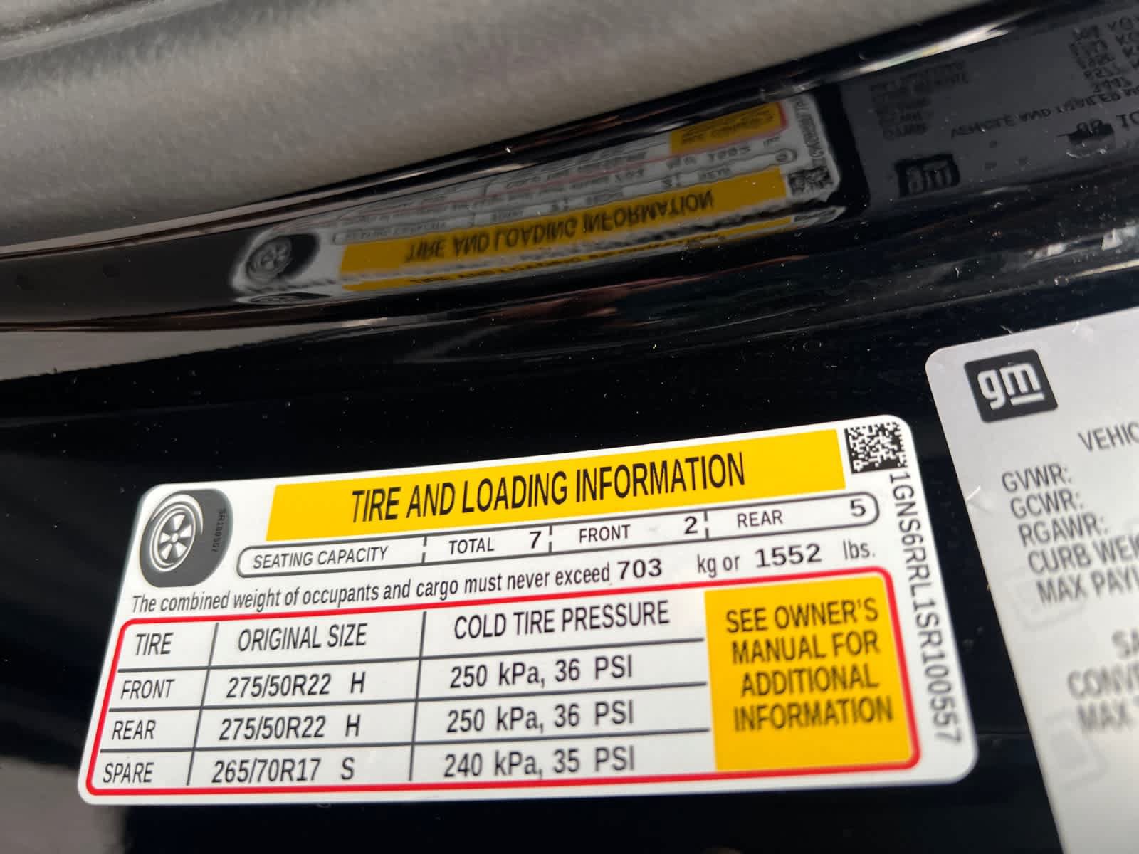 Used 2025 Chevrolet Tahoe RST w/ RST Capability Package AWD/4WD image 6