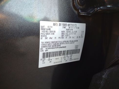 Used 2015 Ford Explorer Sport w/ Equipment Group 401A image 30