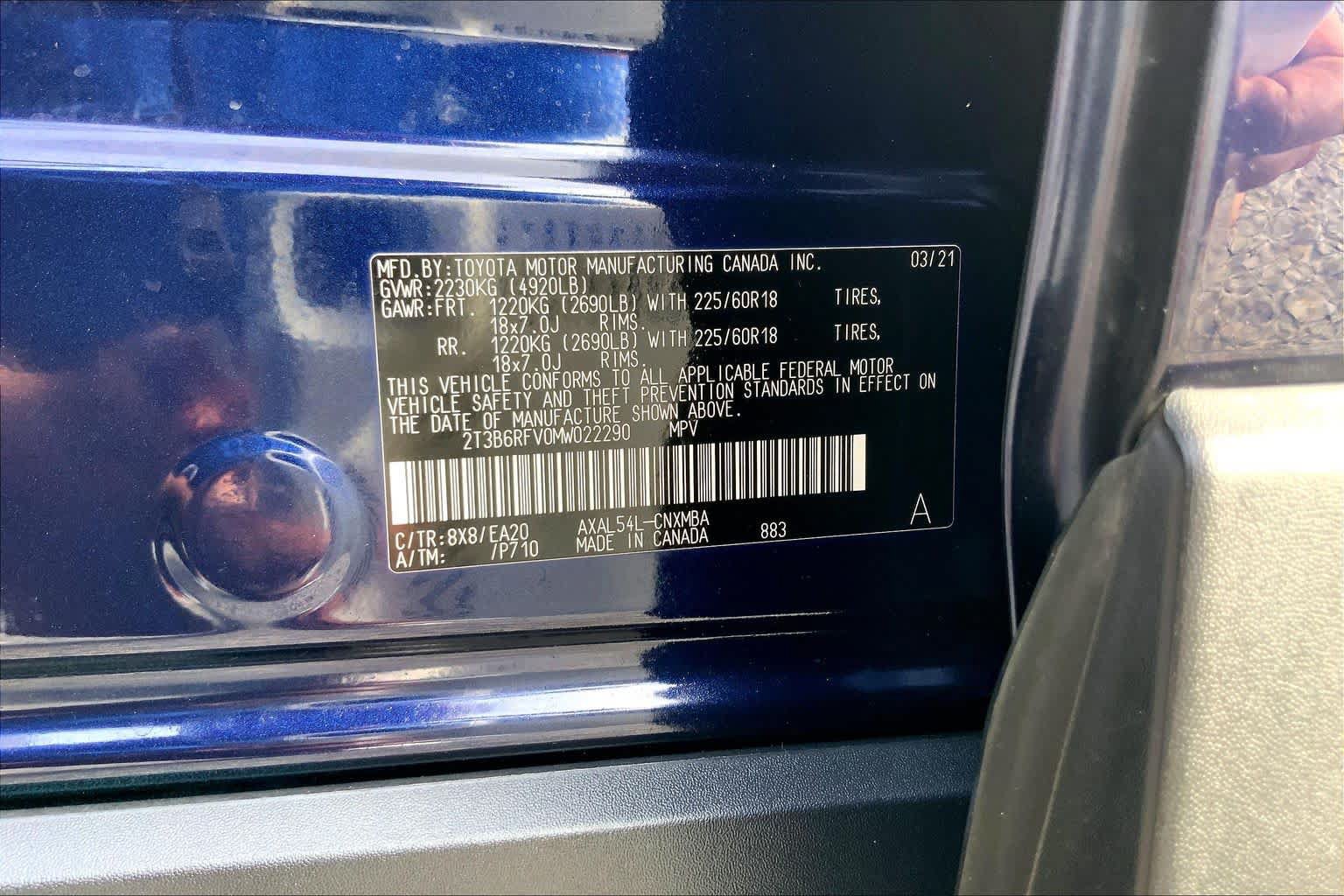 Used 2021 Toyota RAV4 XLE Premium AWD/4WD image 34