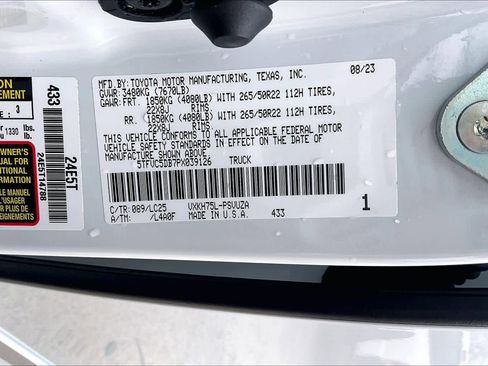 Used 2023 Toyota Tundra Capstone image 35