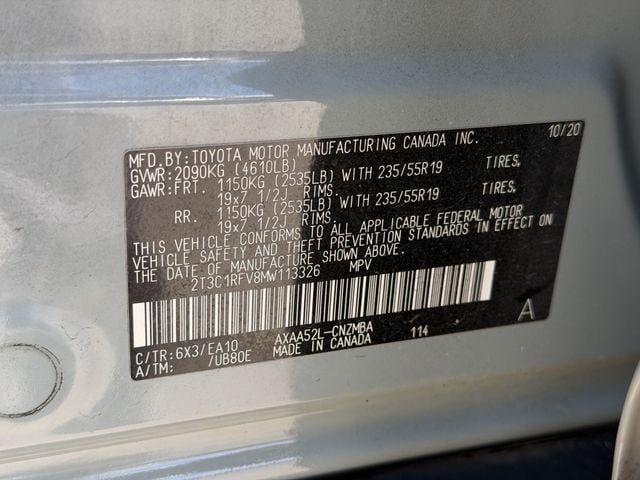Used 2021 Toyota RAV4 XLE Premium FWD image 27