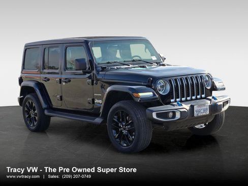 Used 2022 Jeep Wrangler Unlimited Sahara w/ Cold Weather Group image 1