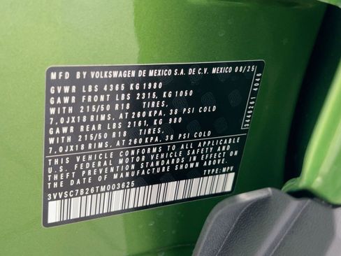 New 2026 Volkswagen Taos SE image 20