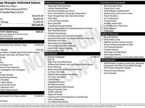Used 2017 Jeep Wrangler Unlimited Sahara w/ Connectivity Group image 26