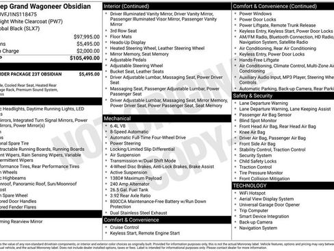 Used 2022 Jeep Grand Wagoneer Series II image 52