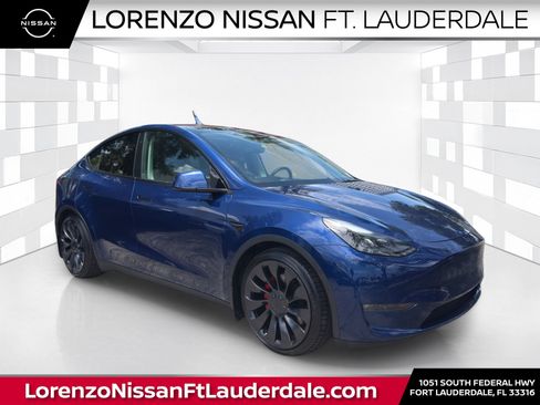 Used 2021 Tesla Model Y Performance AWD/4WD image 1