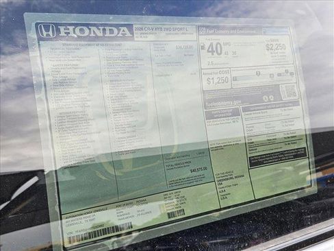 New 2026 Honda CR-V Sport-L image 17