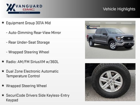 Used 2023 Ford F150 XLT w/ Equipment Group 301A Mid AWD/4WD image 11