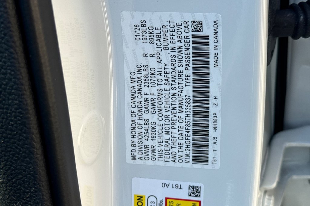 Certified 2026 Honda Civic Sport Touring image 34