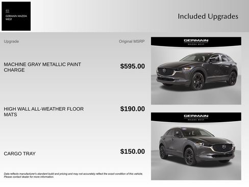 Certified 2025 MAZDA CX-30 AWD 2.5 S w/ Select Sport Pkg image 9