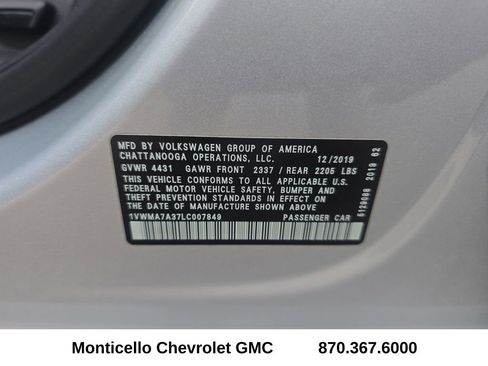 Used 2020 Volkswagen Passat 2.0T R-Line image 46