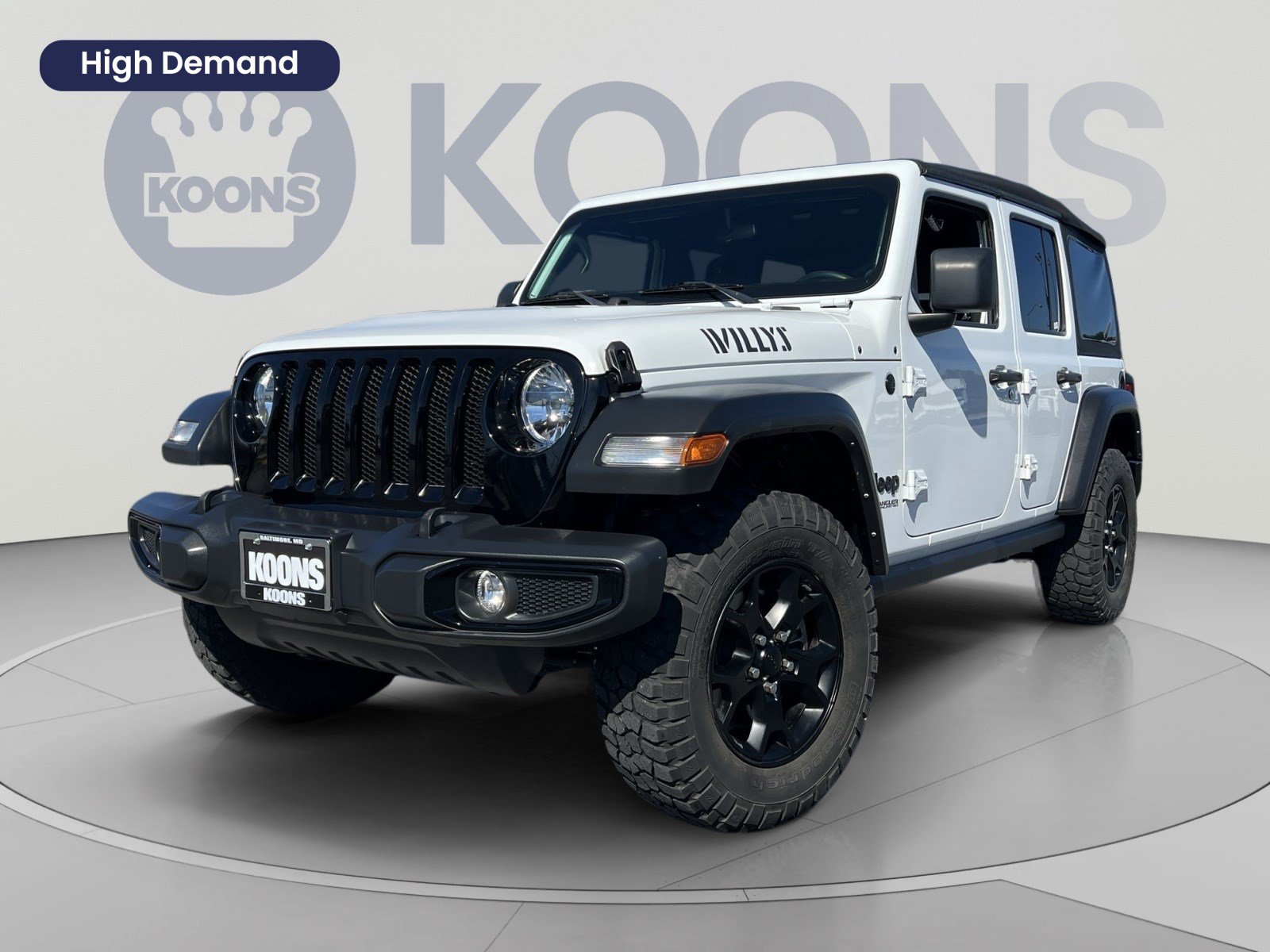 Used 2021 Jeep Wrangler Unlimited Sport AWD/4WD image 1