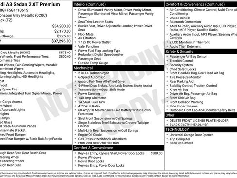 Used 2016 Audi A3 2.0T Premium image 11