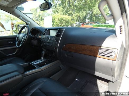 Used 2015 Nissan Armada Platinum w/ 2nd Row Captain Seat Package AWD/4WD image 51