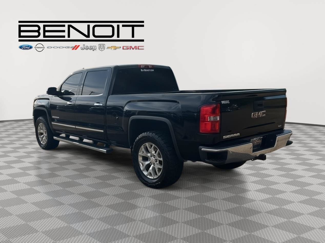 Used 2015 GMC Sierra 1500 SLT w/ SLT Crew Cab Value Package AWD/4WD image 3