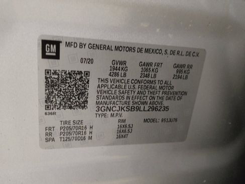 Used 2020 Chevrolet Trax LS w/ Tint and Cruise Package FWD image 33