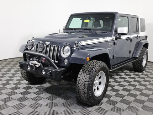 Used 2017 Jeep Wrangler Unlimited Sahara w/ Quick Order Package 24E Chief image 1