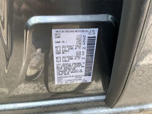 New 2026 Nissan Frontier SV image 13