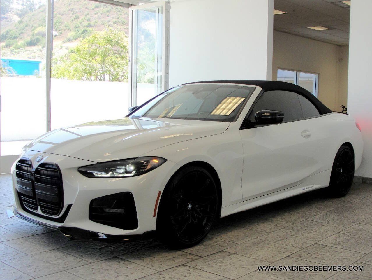 Used 2022 BMW 430i Convertible w/ M Sport Package RWD image 40