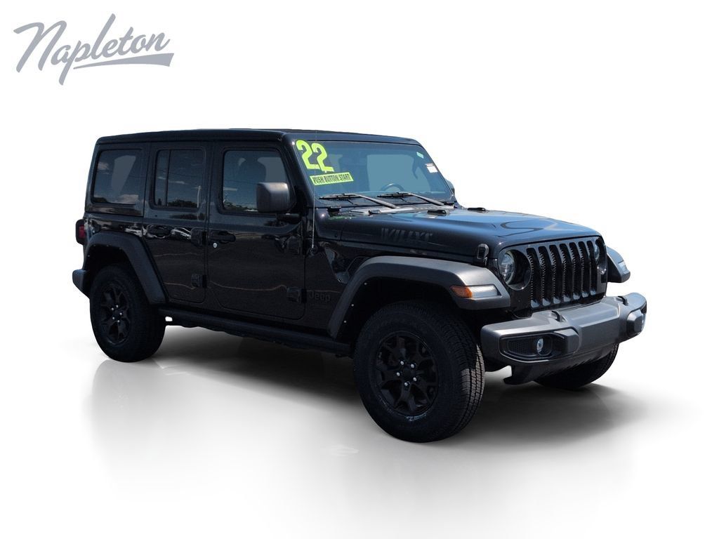 Used 2022 Jeep Wrangler Unlimited Sport AWD/4WD image 8