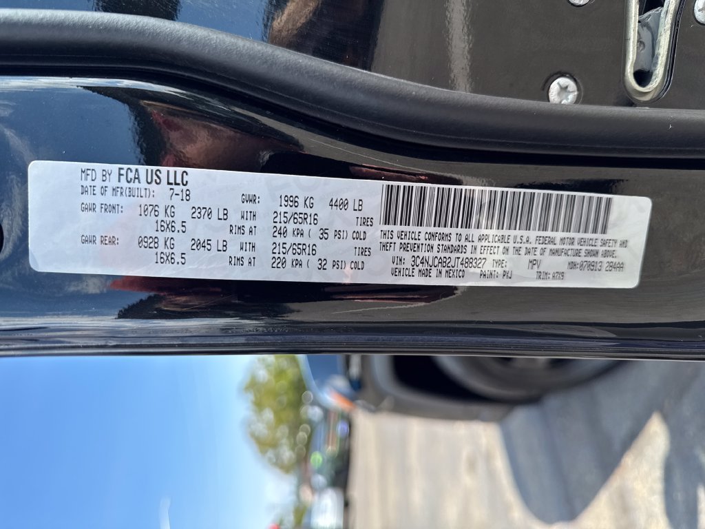 Used 2018 Jeep Compass Sport FWD image 29