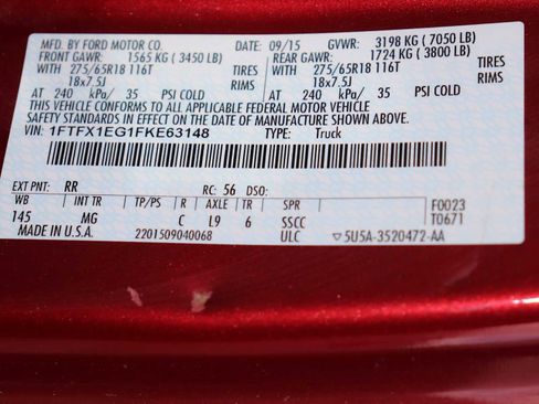 Used 2015 Ford F150 XLT w/ Equipment Group 302A Luxury image 34