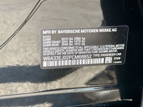 Used 2023 BMW 760i xDrive AWD/4WD image 42