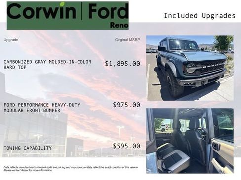 Certified 2023 Ford Bronco Wildtrak AWD/4WD image 3
