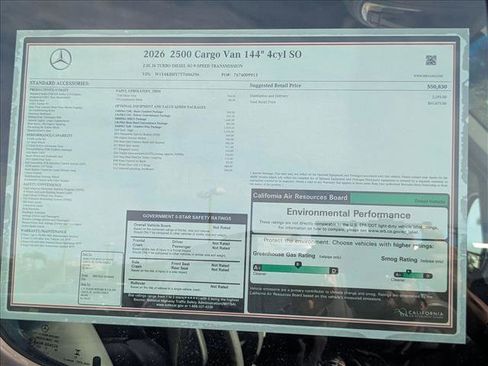 New 2026 Mercedes-Benz Sprinter 2500 image 16