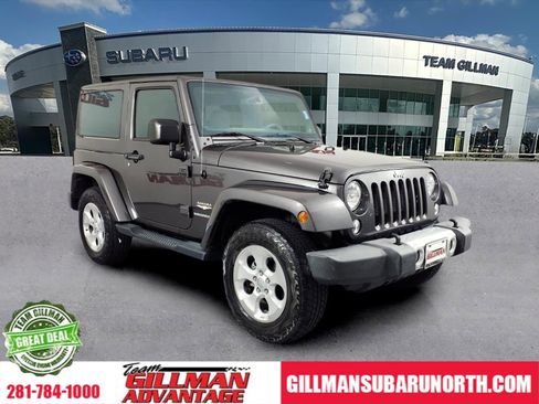 Used 2014 Jeep Wrangler Sahara w/ Connectivity Group AWD/4WD image 1