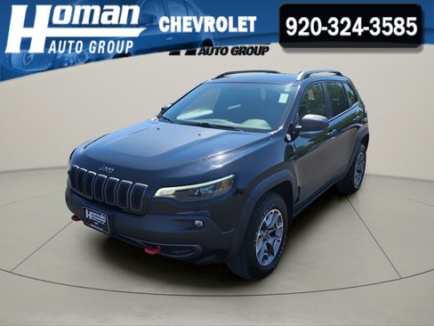 Used 2021 Jeep Cherokee Trailhawk AWD/4WD image 1