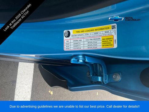 New 2026 Chevrolet TrailBlazer ACTIV w/ Driver Confidence Package image 28