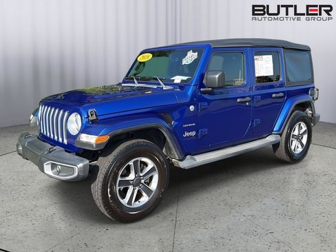 Used 2018 Jeep Wrangler Unlimited Sahara AWD/4WD image 1