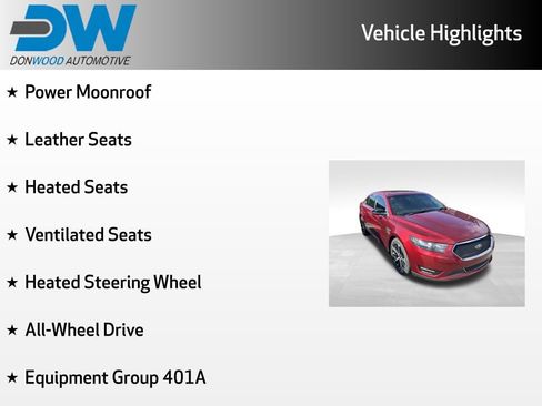 Used 2015 Ford Taurus SHO w/ Equipment Group 401A AWD/4WD image 6