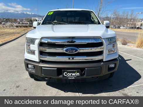 Used 2015 Ford F150 Lariat w/ Equipment Group 501A Mid image 2