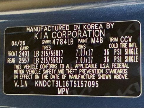 New 2026 Kia Niro Wave w/ Wave Preserve Package FWD image 36