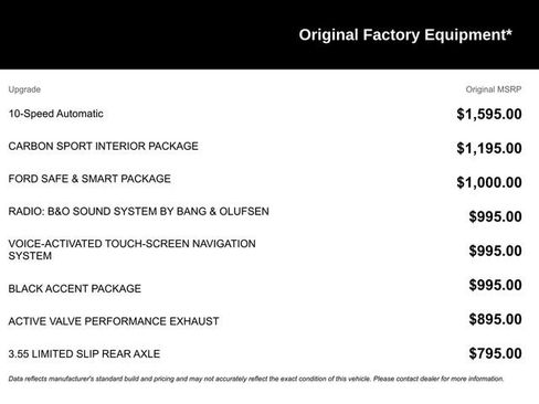 Used 2020 Ford Mustang GT Premium w/ Carbon Sport Interior Package image 3