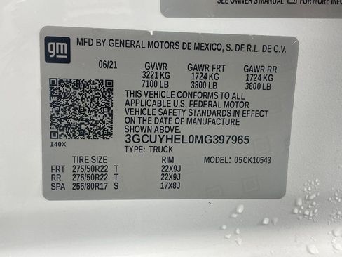 Used 2021 Chevrolet Silverado 1500 High Country image 26